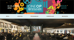 Desktop Screenshot of cineop.com.br